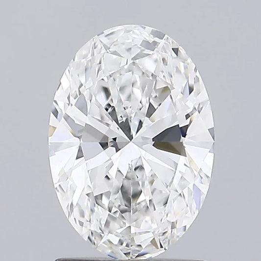 1.53ct Oval Lab Grown Diamond (Colour E, Clarity VVS1, IGI Certified)