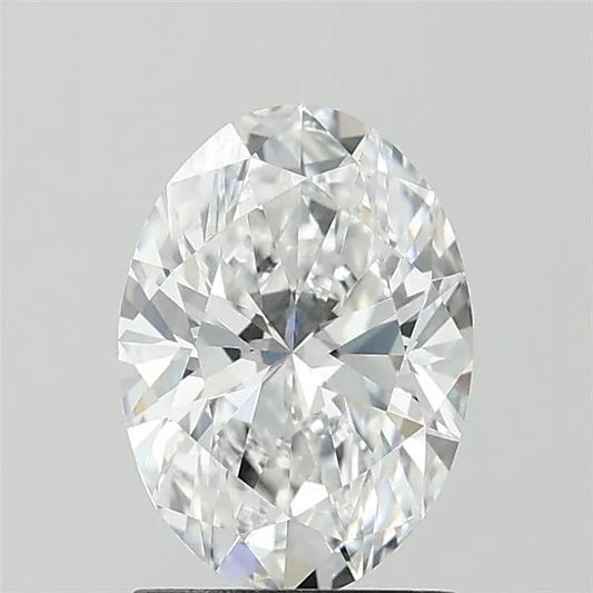 1.53ct Oval Lab Grown Diamond (Colour E, Clarity VVS1, IGI Certified)
