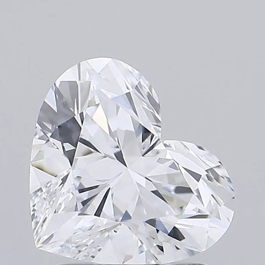 1.61ct Heart Lab Grown Diamond (Colour E, Clarity VVS1, IGI Certified)