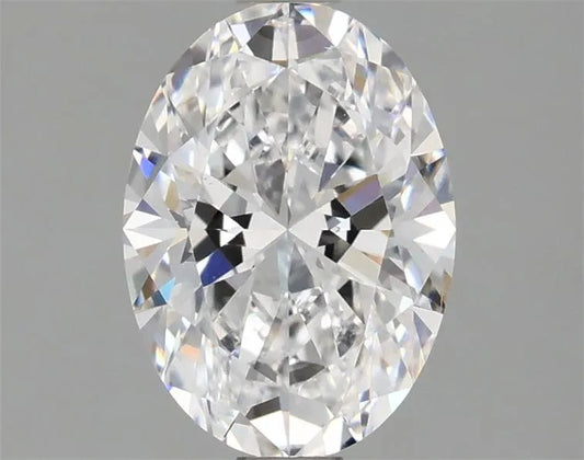 1.52ct Oval Lab Grown Diamond (Colour D, Clarity VS2, IGI Certified)