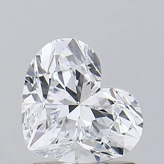 1.21ct Heart Lab Grown Diamond (Colour E, Clarity VVS1, IGI Certified)