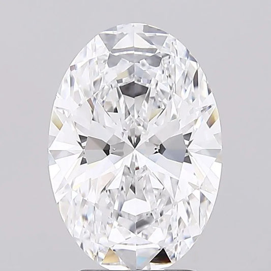 2.94ct Oval Lab Grown Diamond (Colour D, Clarity FL, Cut EX, GIA Certified)