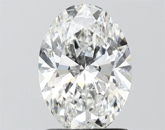 1.54ct Oval Lab Grown Diamond (Colour E, Clarity VVS1, IGI Certified)