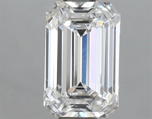 1.50ct Emerald Lab Grown Diamond (Colour E, Clarity VVS2, IGI Certified)