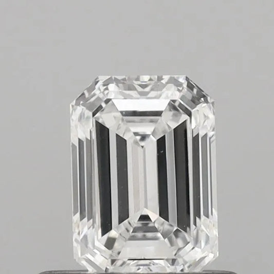 0.52ct Emerald Lab Grown Diamond (Colour D, Clarity VVS2, IGI Certified)