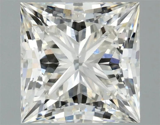 2.09ct Princess Lab Grown Diamond (Colour G, Clarity VVS2, IGI Certified)