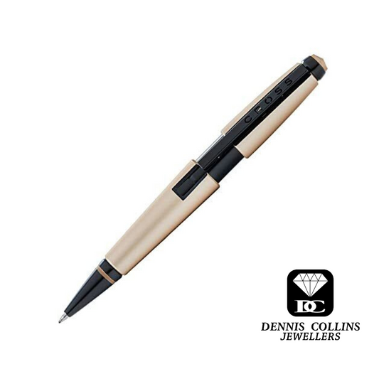 Cross Edge - Matte Hazelnut Lacquer - Rollerball