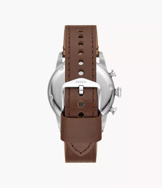 Fossil Sport Tourer Chronograph Brown Leather Watch