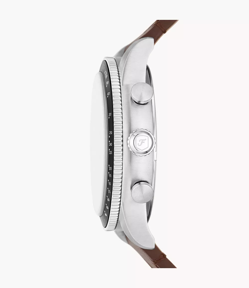 Fossil Sport Tourer Chronograph Brown Leather Watch