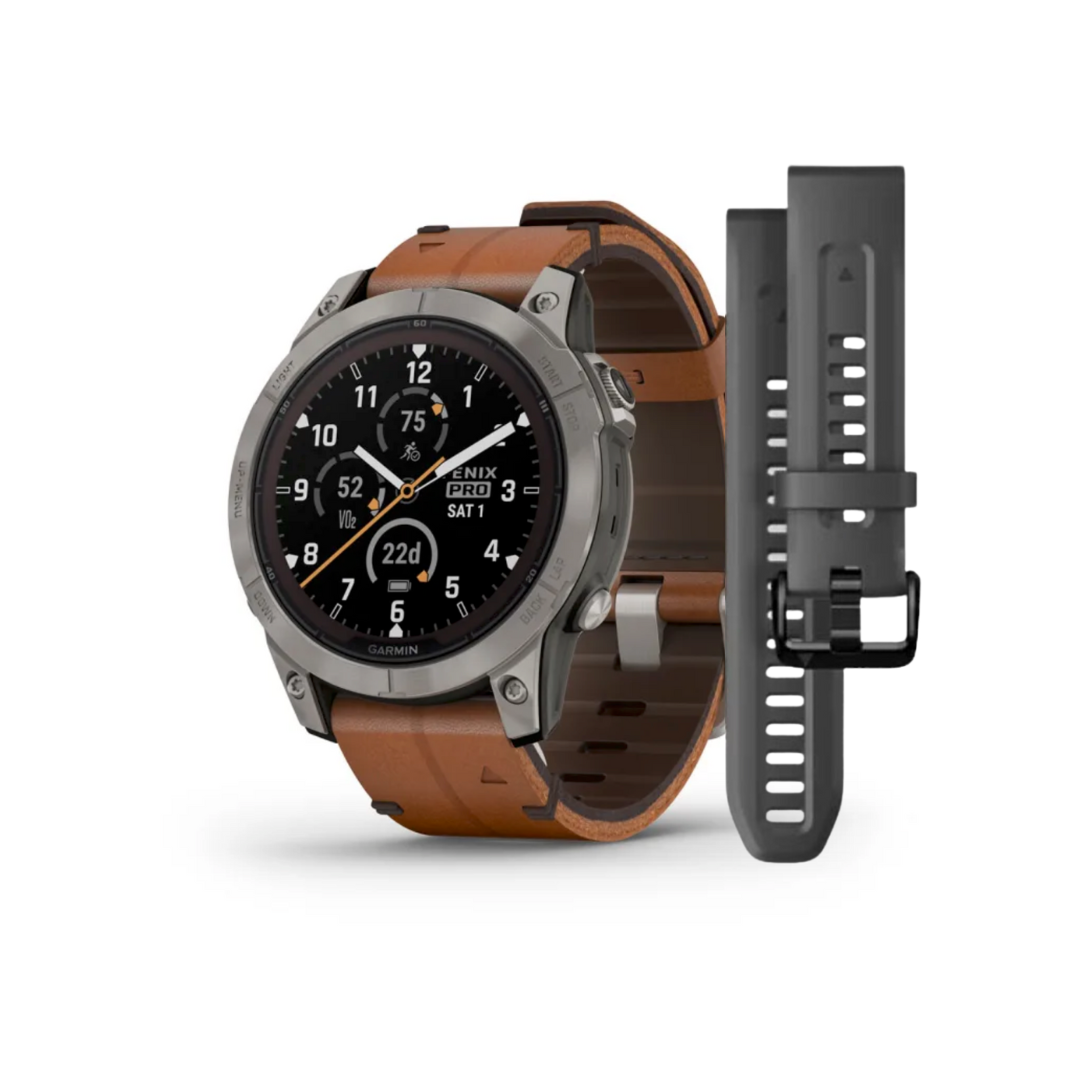 Garmin fēnix® 7 Pro – Sapphire Solar Edition Titanium with