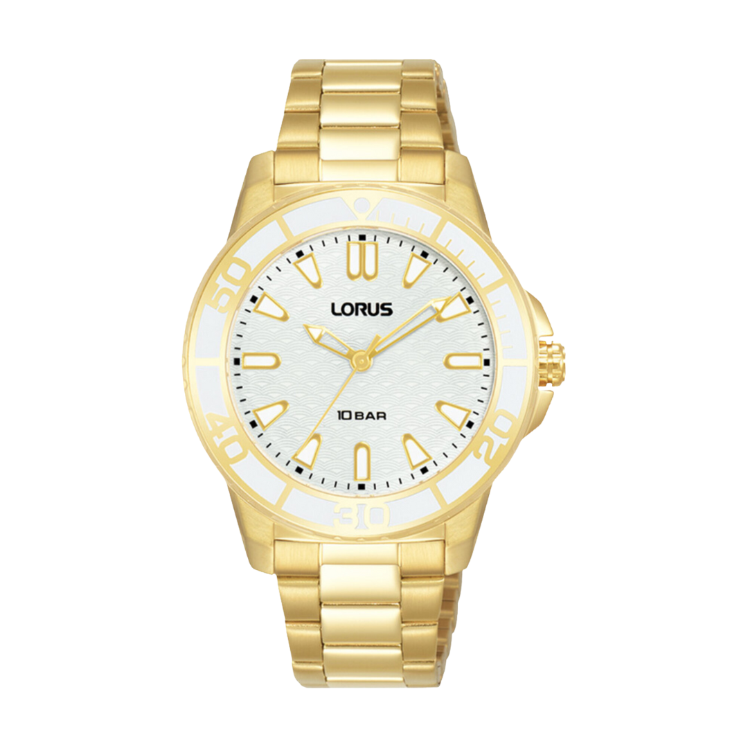 Lorus Ladies 34mm Champagne Dail