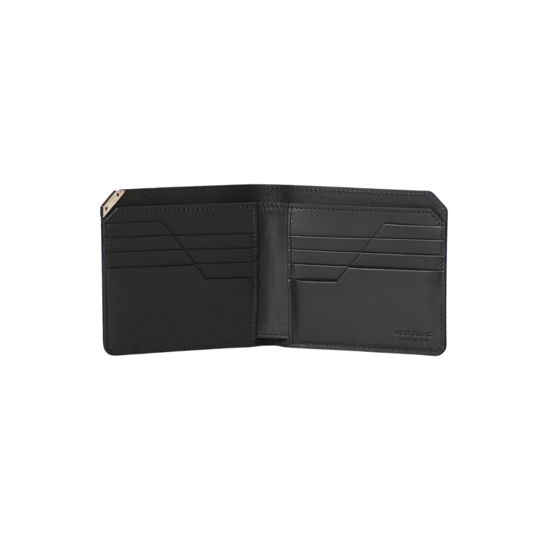 Montblanc Leather Black Urban Wallet 8cc