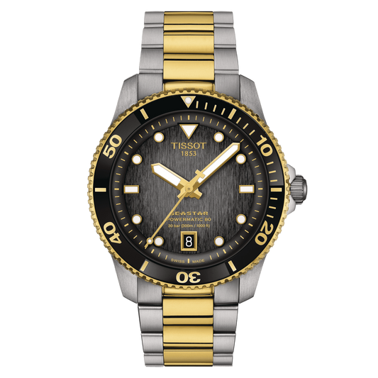 Tissot Seastar 1000 Powermatic 80 40mm Two Tone