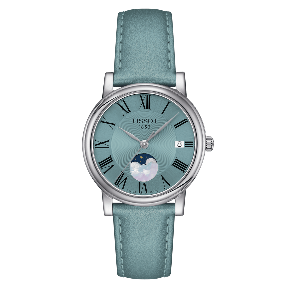Tissot Carson Premium Lady Moonphase Blue