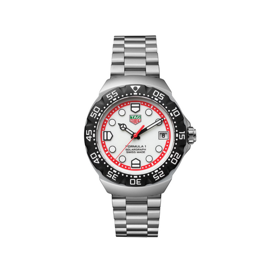 TAG Heuer Formula 1 Solargraph 38 mm White