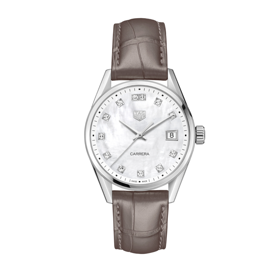 Tag heuer carrera discount mother of pearl