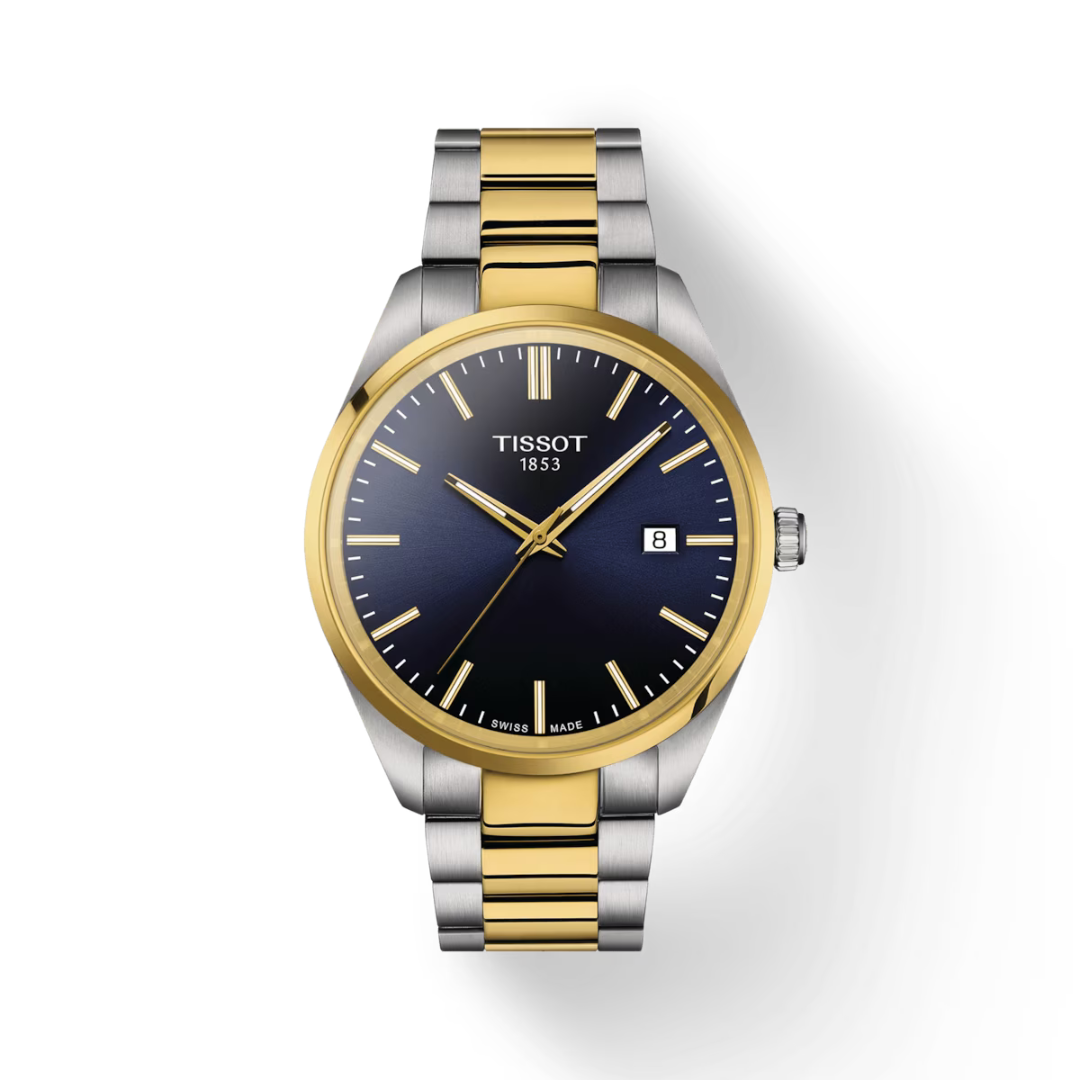 TISSOT PR 100 S&G Blue Dial