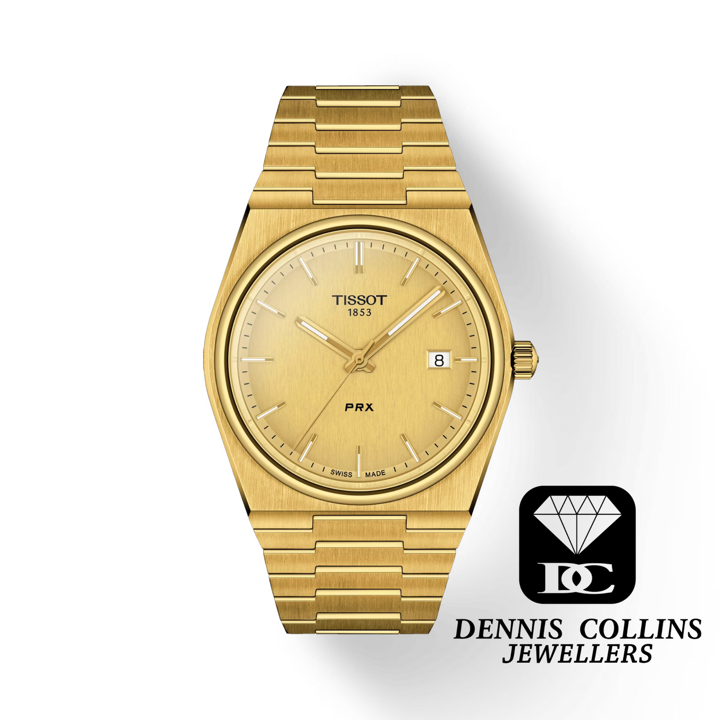 Tissot PRX - Champagne Gold