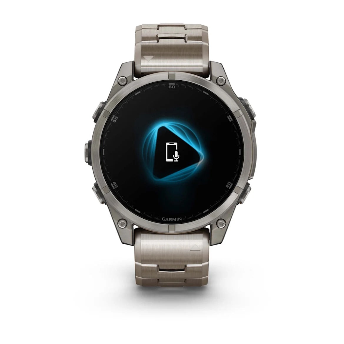 Garmin fēnix® 8 – 47 mm, AMOLED Sapphire, Titanium with Vented titanium bracelet