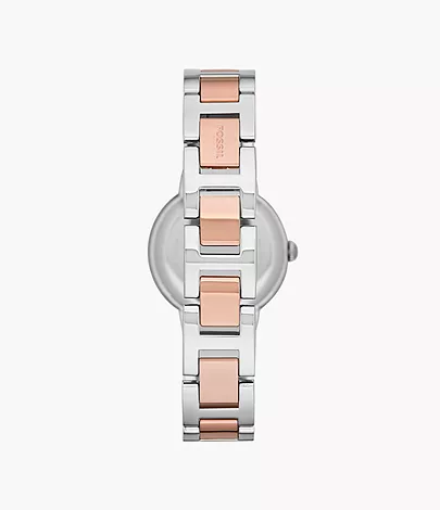 Fossil Virginia Two-Tone Stainless Steel Watch