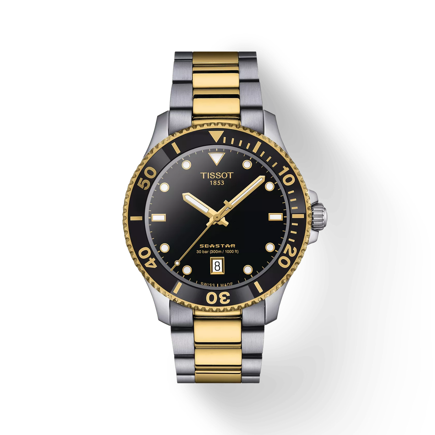 Tissot Seastar 1000 40mm Two Tone