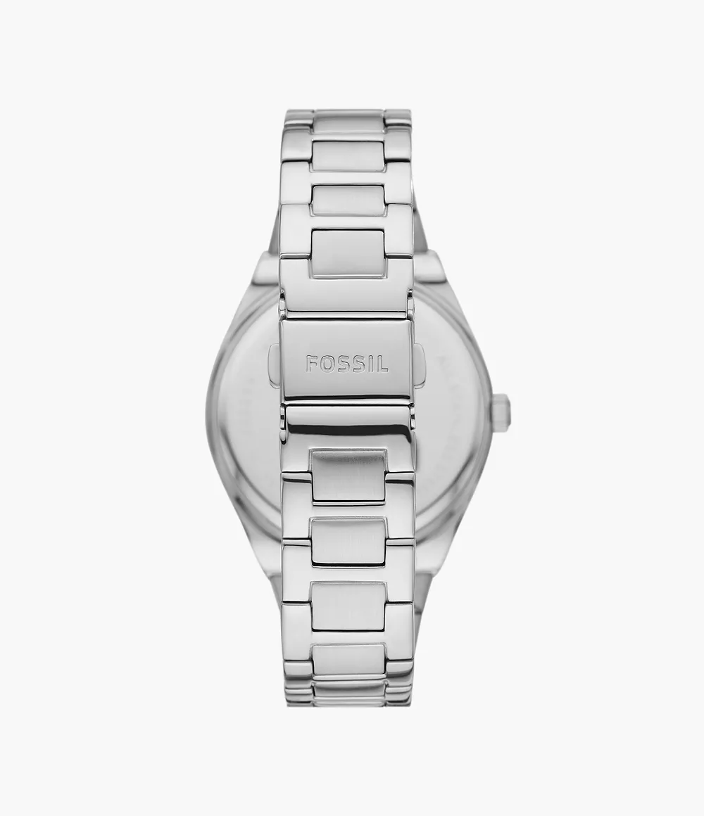 Scarlette Three-Hand Date Stainless Steel Watch