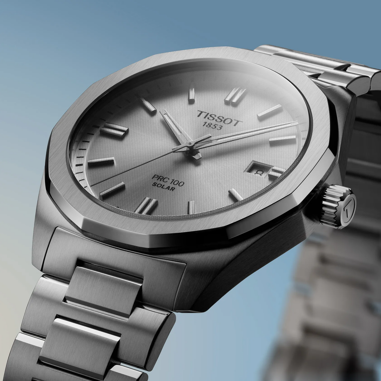 Tissot PRC 100 Solar 39mm - Silver