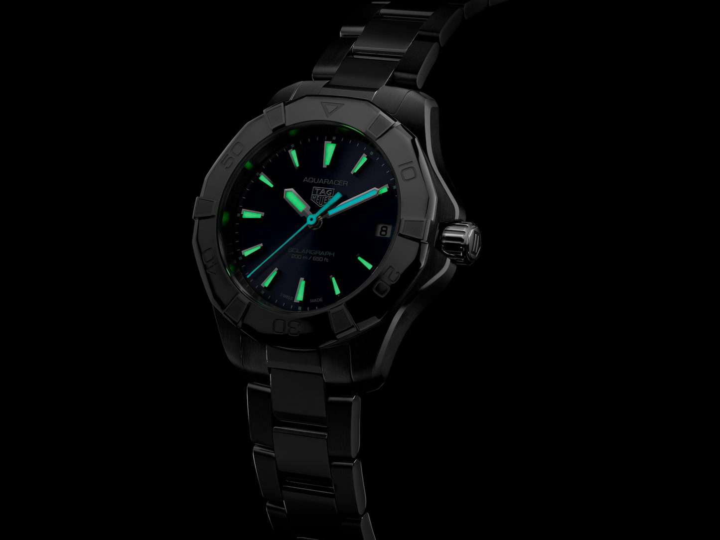 TAG Heuer Aquaracer Professional 200 Solargraph Blue
