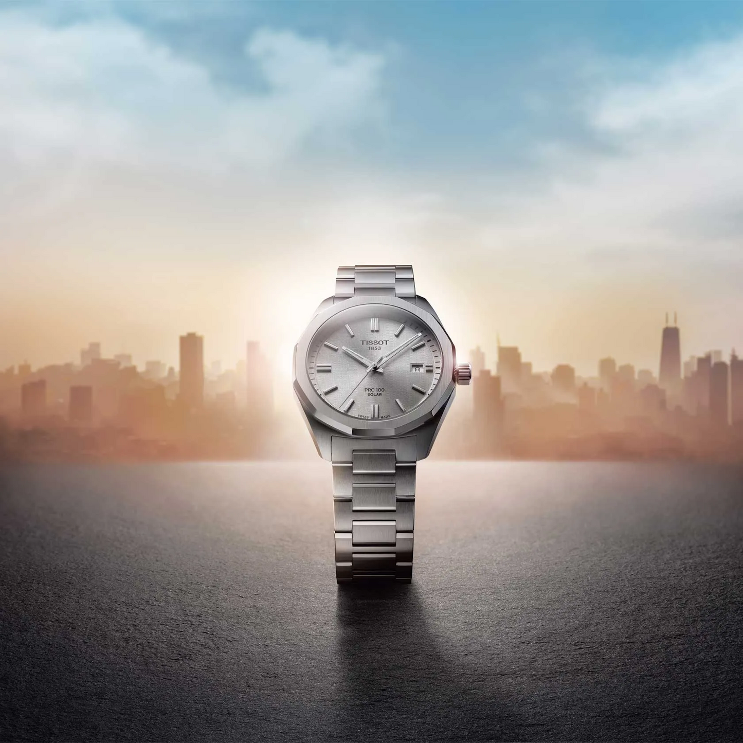 Tissot PRC 100 Solar 39mm - Silver