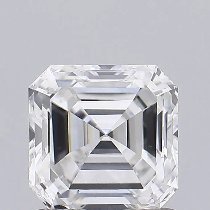1.01ct Asscher Lab Grown Diamond (Colour F, Clarity VS1, IGI Certified)