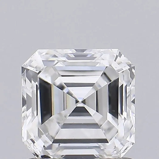 1.01ct Asscher Lab Grown Diamond (Colour F, Clarity VS1, IGI Certified)