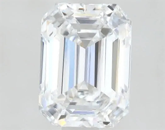 1.00ct Emerald Lab Grown Diamond (Colour D, Clarity VS1, IGI Certified)