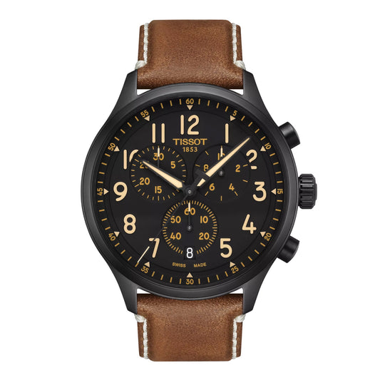 Tissot Chrono XL 45mm Leather