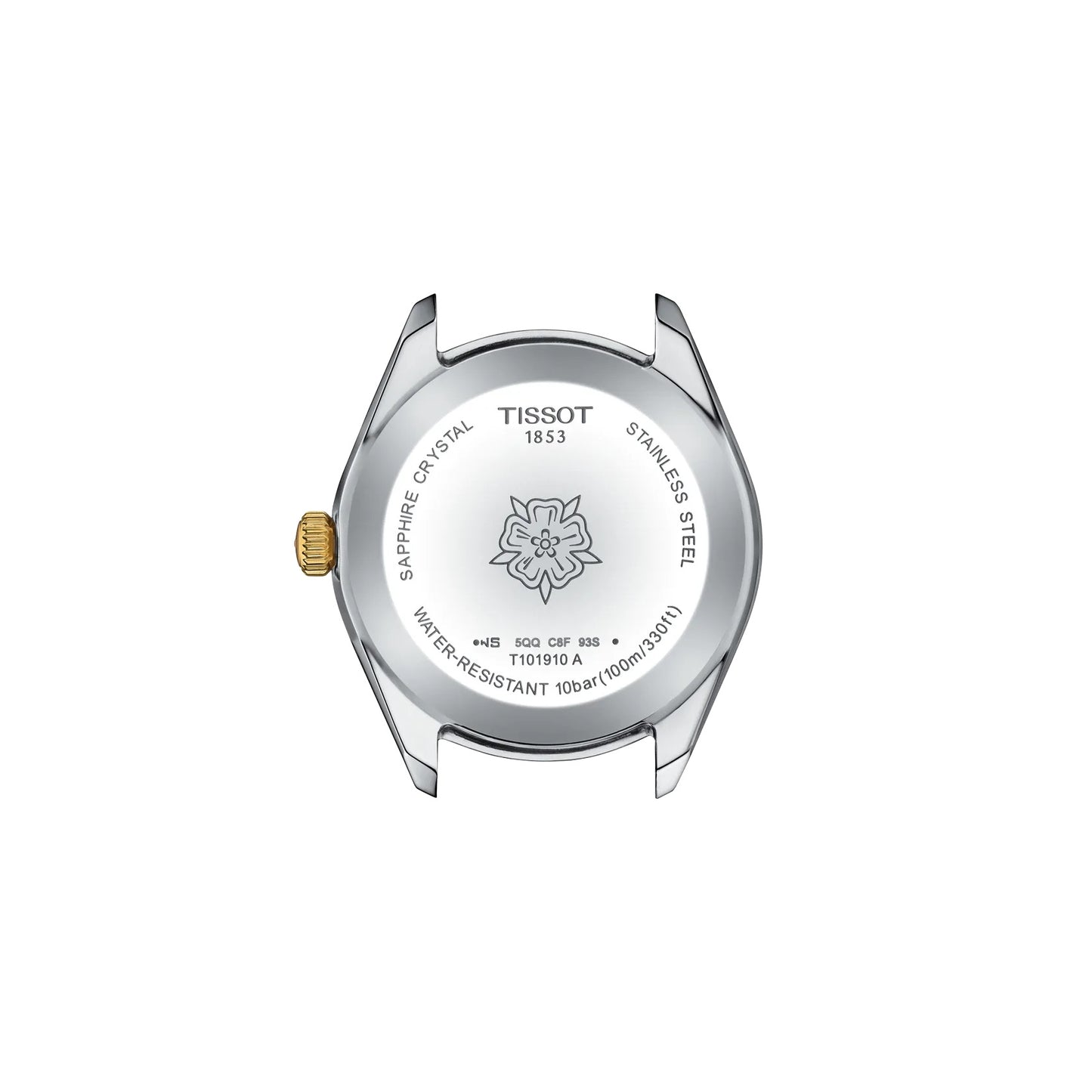 Tissot PR100 Sport Chic 36mm two tone