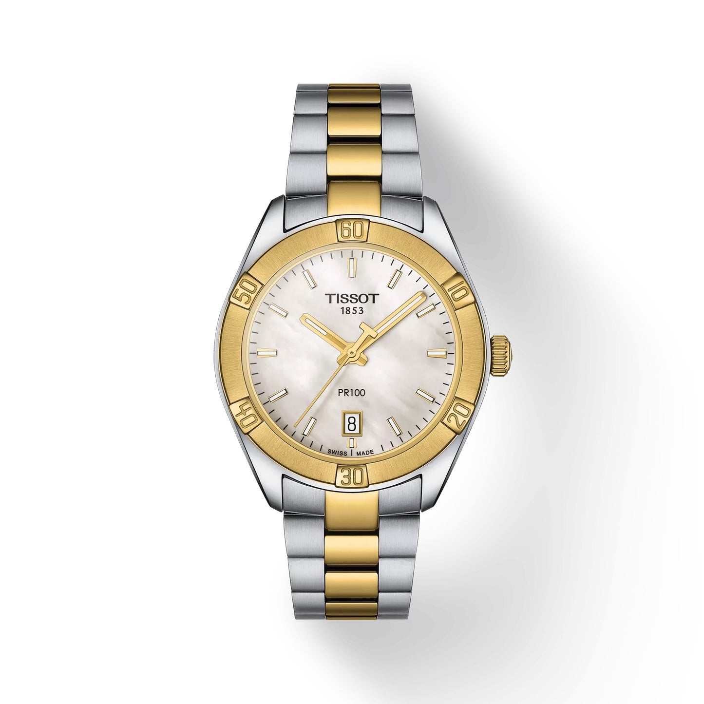 Tissot PR100 Sport Chic 36mm two tone