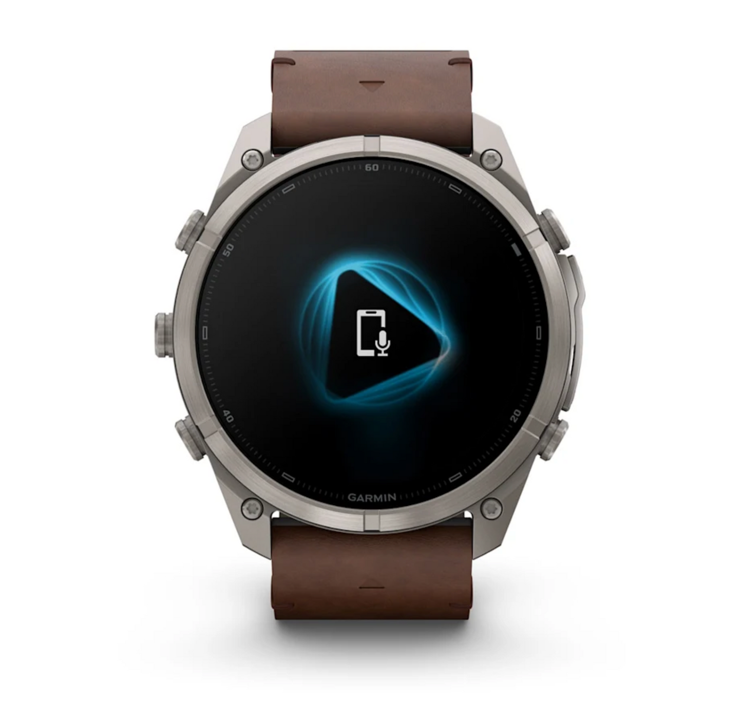 Garmin Fenix 9 Pro - 51 mm - inReach - Walnut Leather Band