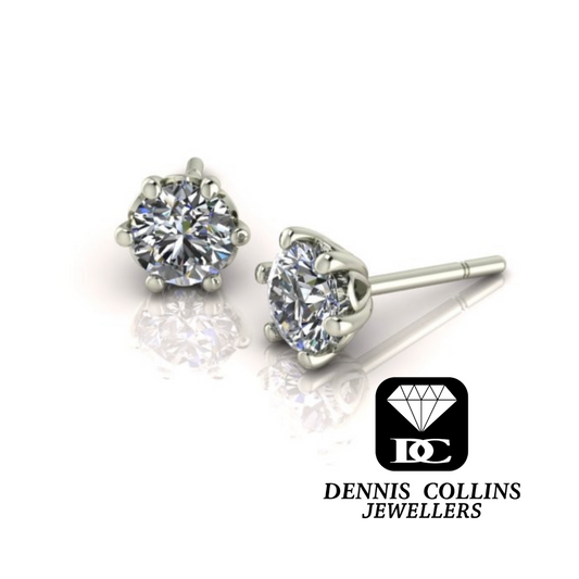 Lab Grown Diamond Ear Studs 0.50ct