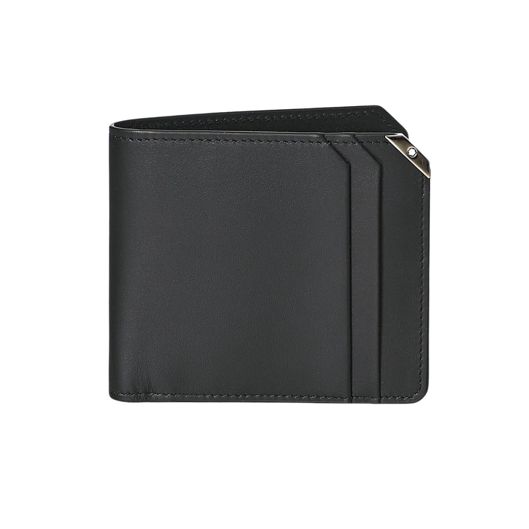 Montblanc Leather Black Urban Wallet 8cc