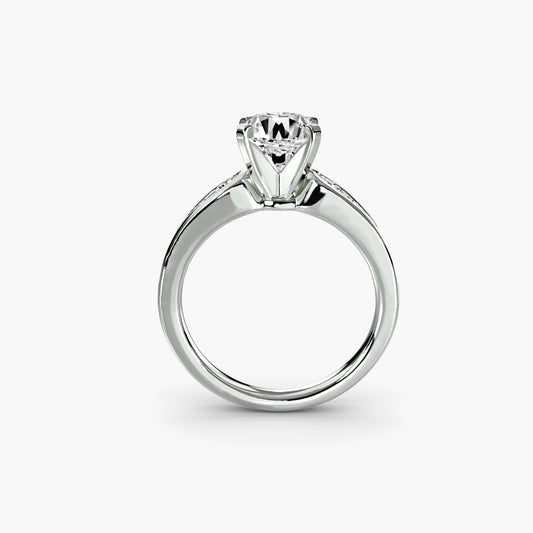 Solitaire with Pavé 2