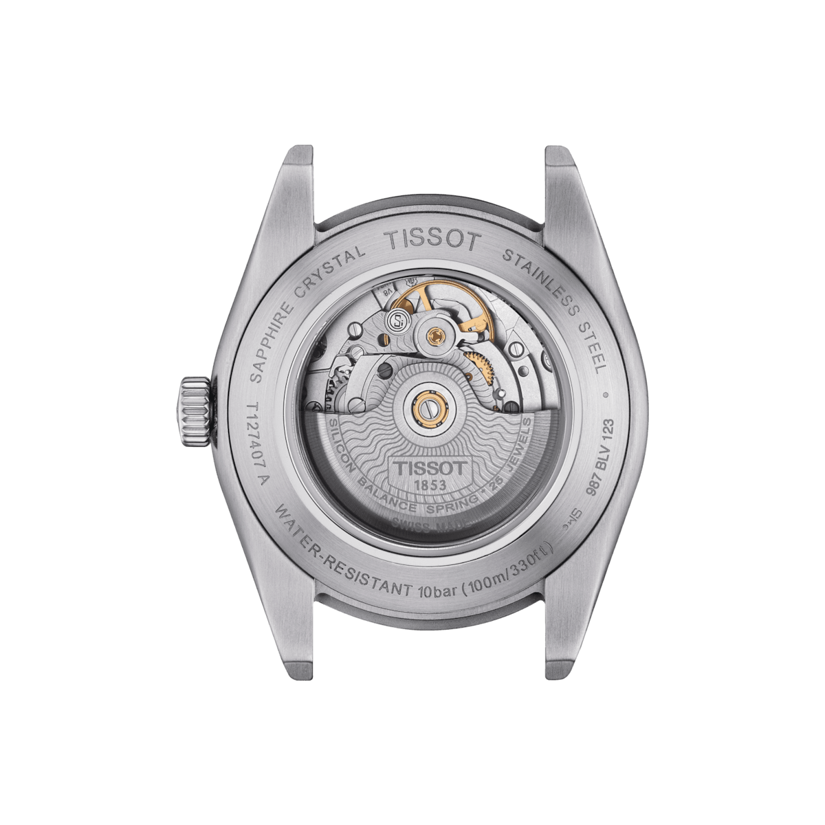 Tissot Gentleman Powermatic 80 Silicium - Tiffany Blue