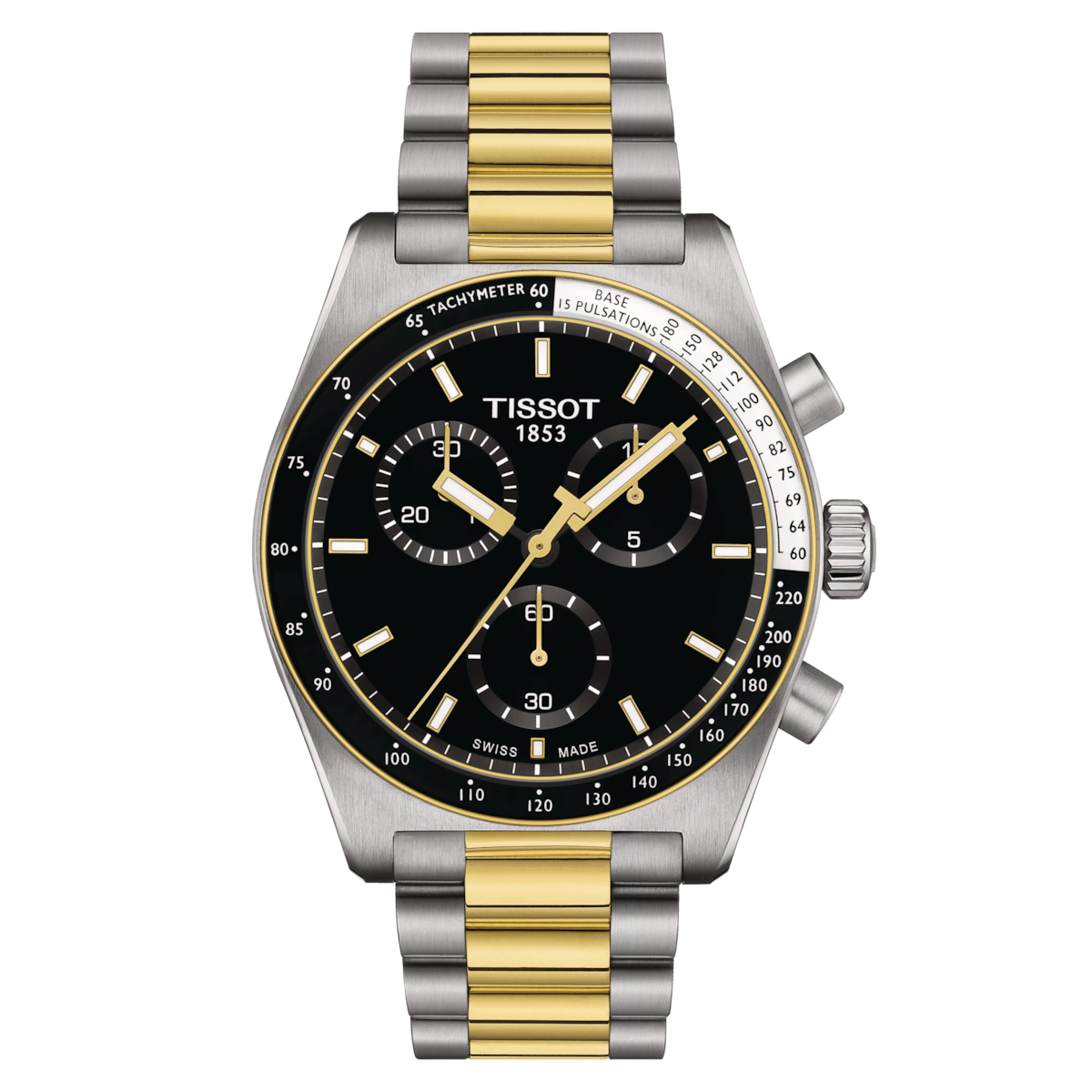 Tissot PR516 Chronograph Black with Gold PVD