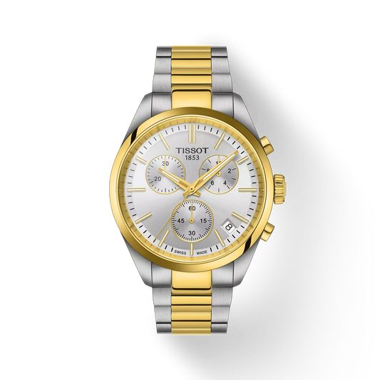 Tissot PR 100 Chronograph - Two Tone PVD