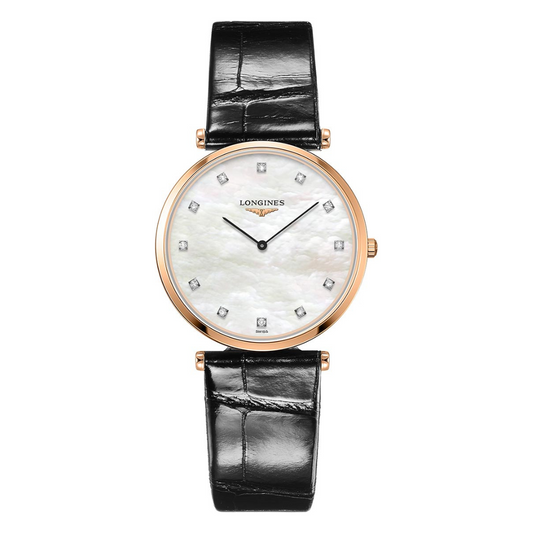 Longines La Grande Classique Quartz 33mm Ladies Watch - L4.709.1.88.2