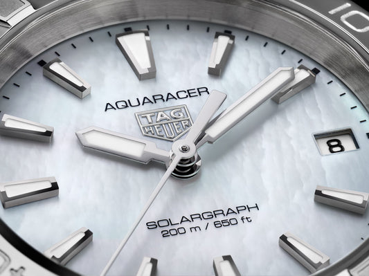 TAG Heuer Aquaracer Professional 200 Solargraph Mother of Pearl