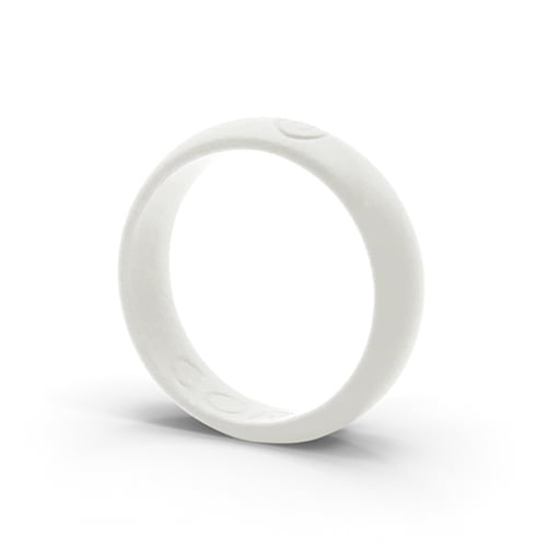 Core Silicone Band White 5mm – Dennis Collins Jewellers