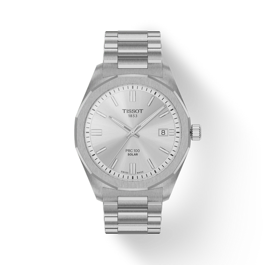Tissot PRC 100 Solar 39mm - Silver